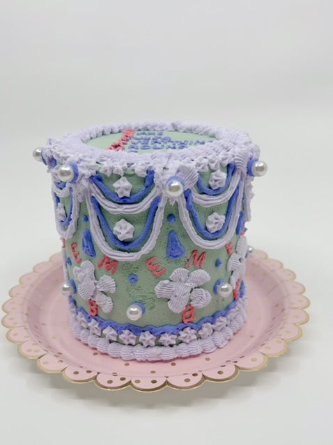 DEZICAKES Fake Cake Artificial Food 2 Tier Chocolate Vanilla Wedding Veil |  eBay