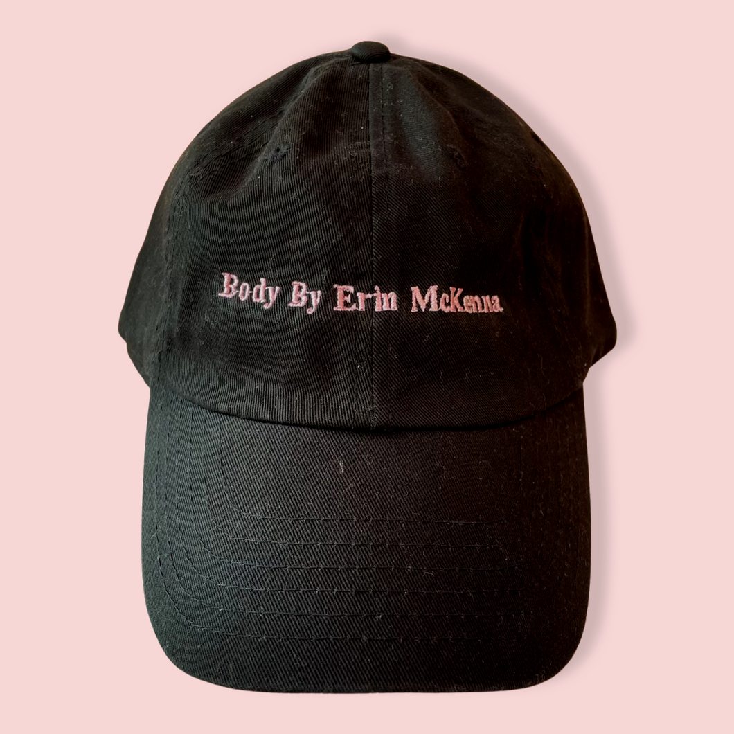 Body by Erin McKenna Black Dad Hat