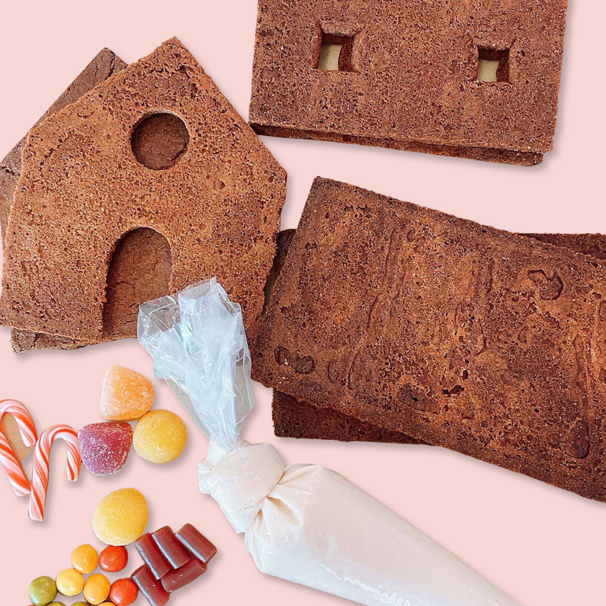 A DIY Gingerbread House Kit – HomeStyle Bakery
